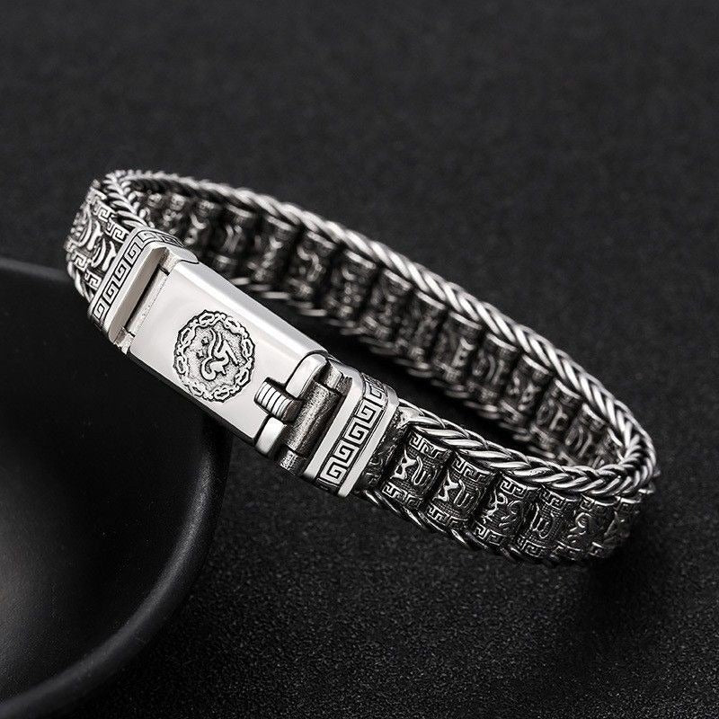 Bracelet en argent pour hommes