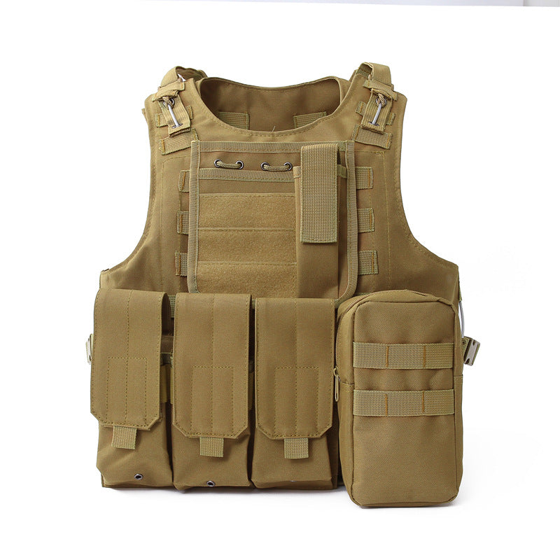 Tactical Vest Outdoor Airsoftwater Based Combat Steel Wire Bulletproof Et résistant au stab