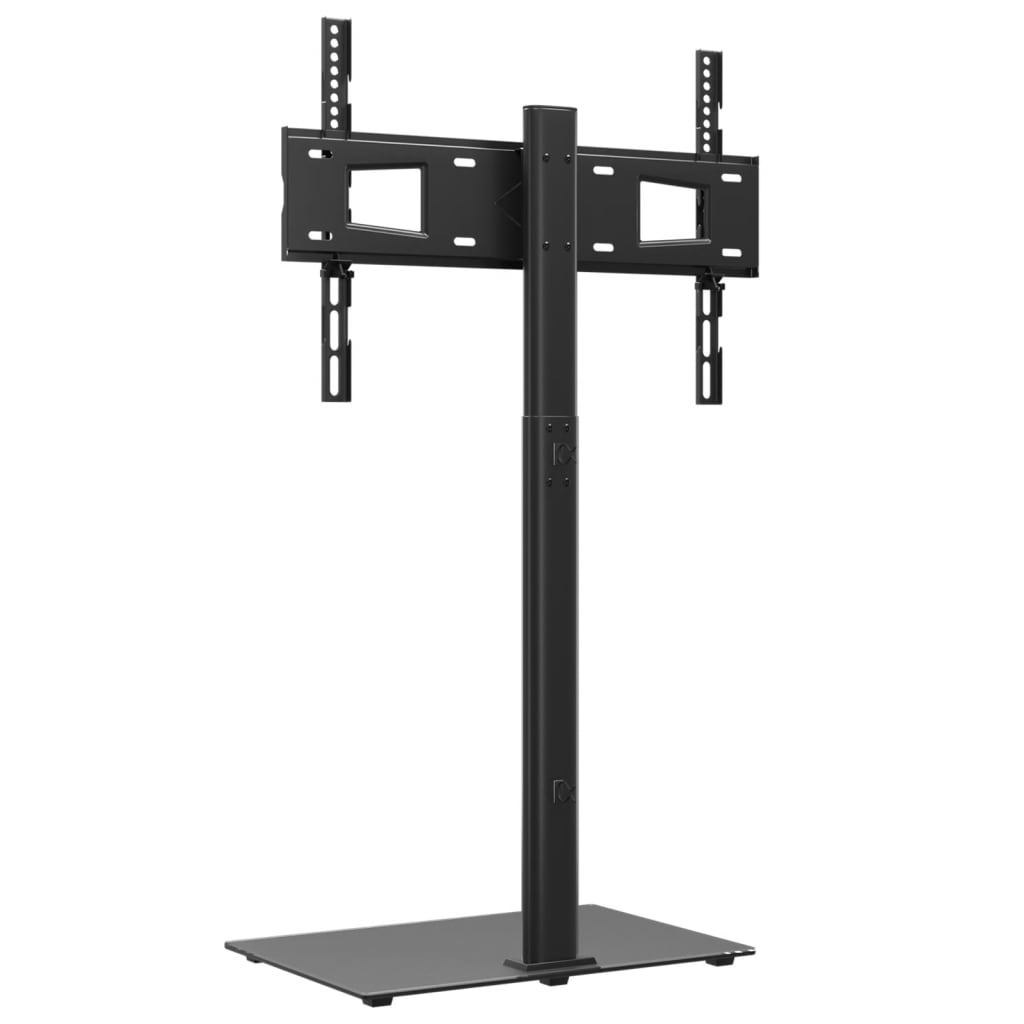 TV coin stand avec 1 étagère pour TV 32-65 pouces