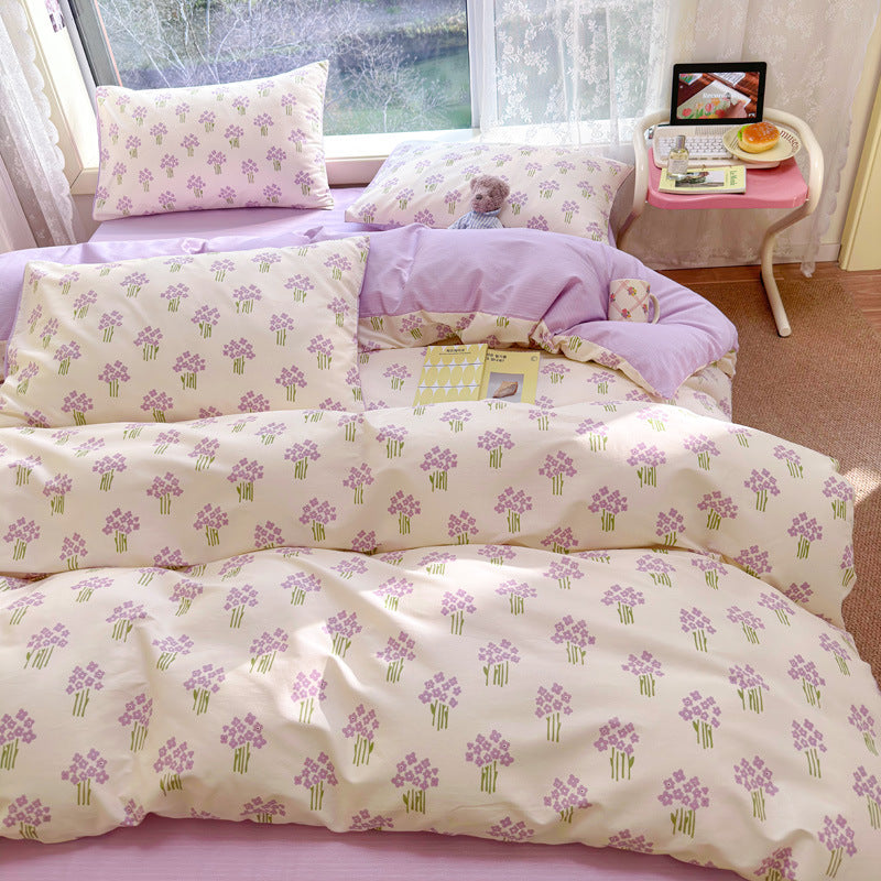 Couverture de courtepointe en coton pour usage domestique