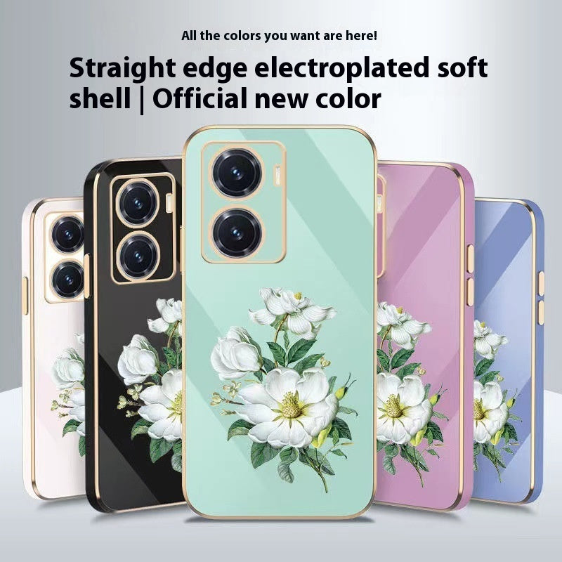Manteau de protection pour téléphone électroplaqué T1 applicable