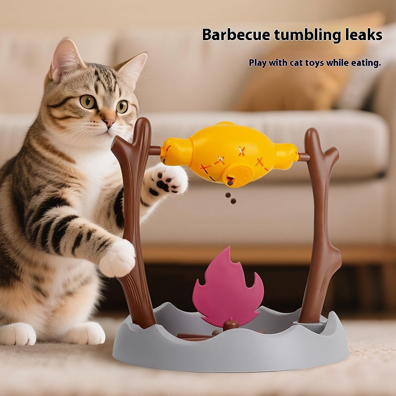 Jouet de chat Self-Hi soulageant Artefact Stuffy Freeze-séched fuite alimentaire