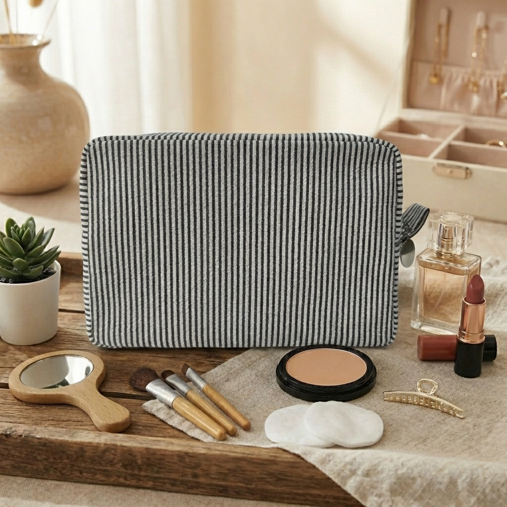 Brodé sac de toilette cadeau de demoiselle d'honneur