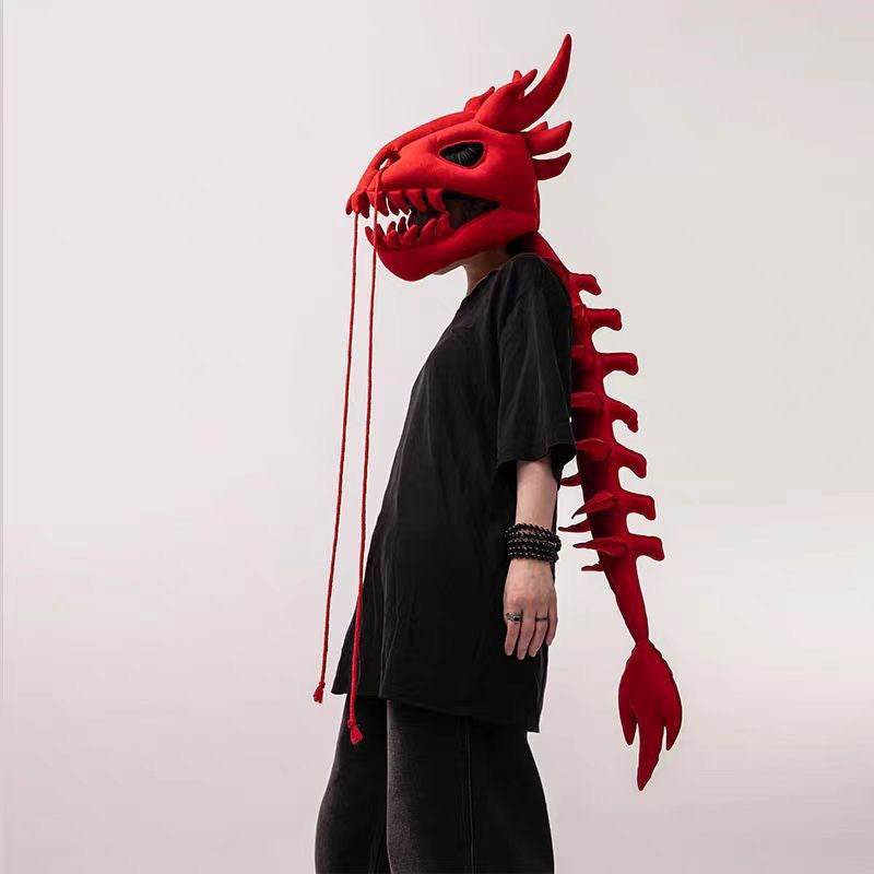 Funny Dinosaur Exosquelette Tête