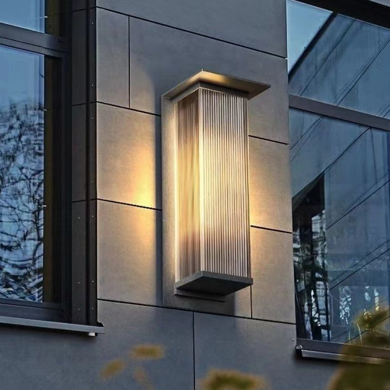 Lampe solaire murale extérieure étanche