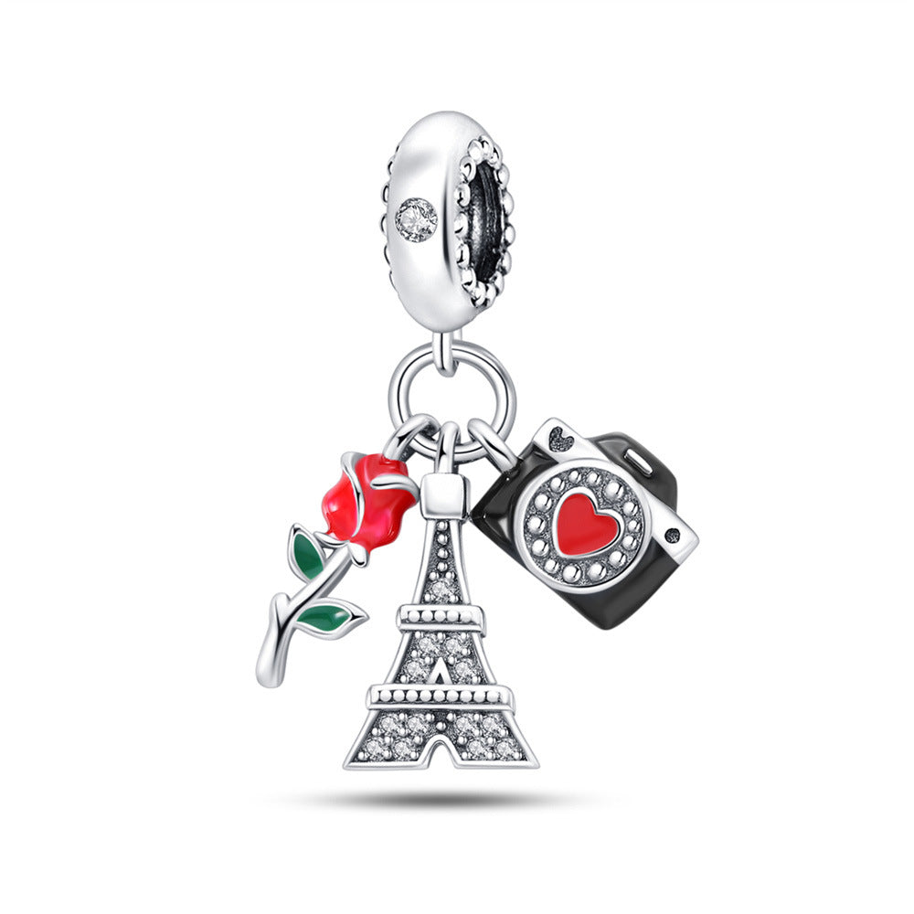 World Travel Series Collier pendentif bricolage et accessoires bracelet