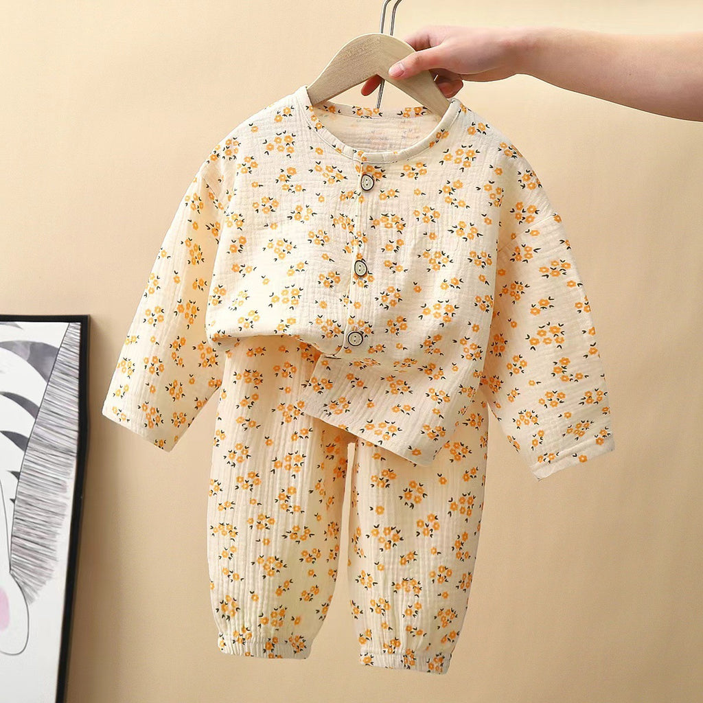 Set de pyjama pour enfants en coton cartoon