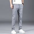 Pantalons de robe pour hommes en Plaid Noir