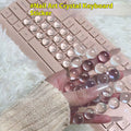 DIY Crystal Glass DIY Keyboard Stickers