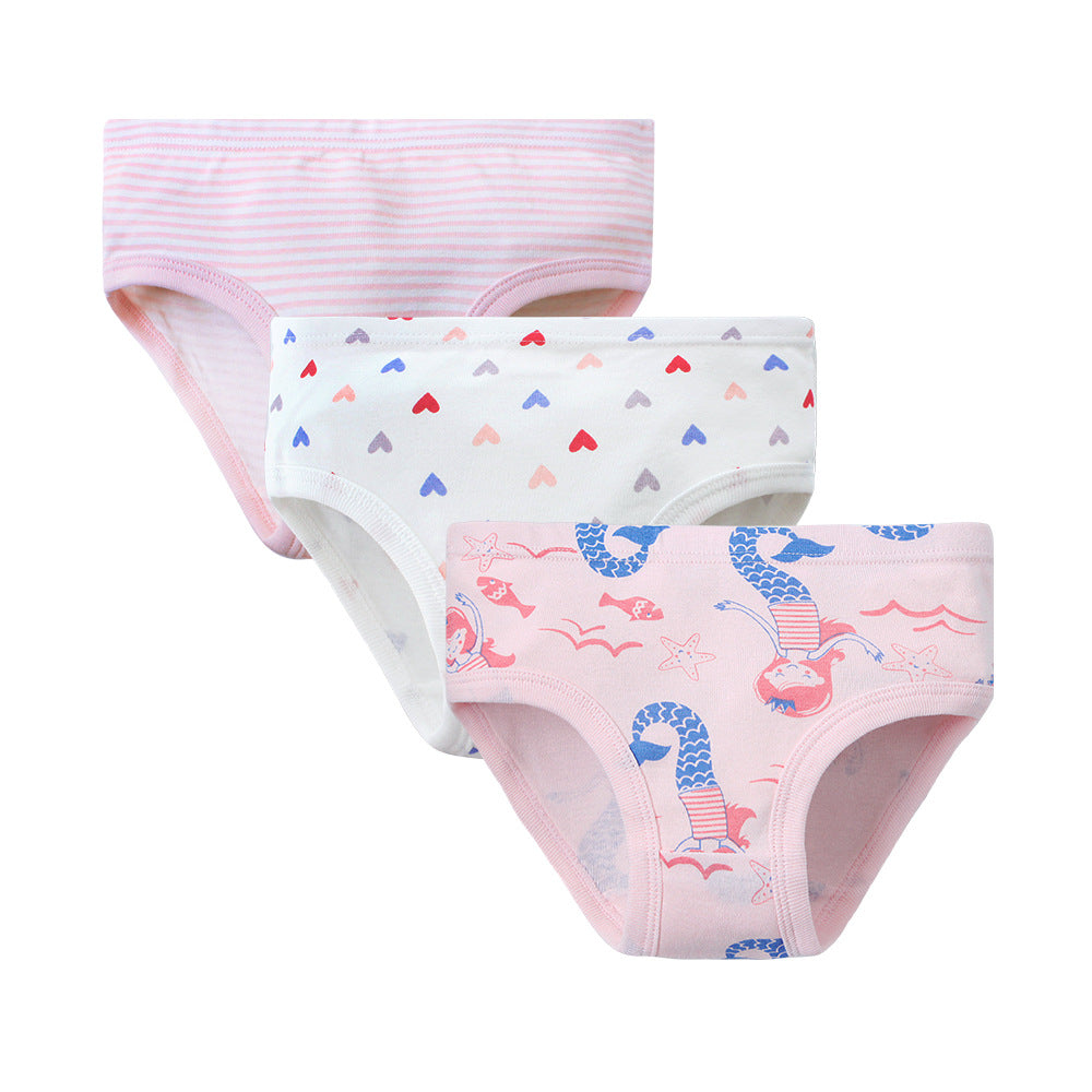Sous-vêtements pour enfants Cotton Breathable Short Confortable Slips
