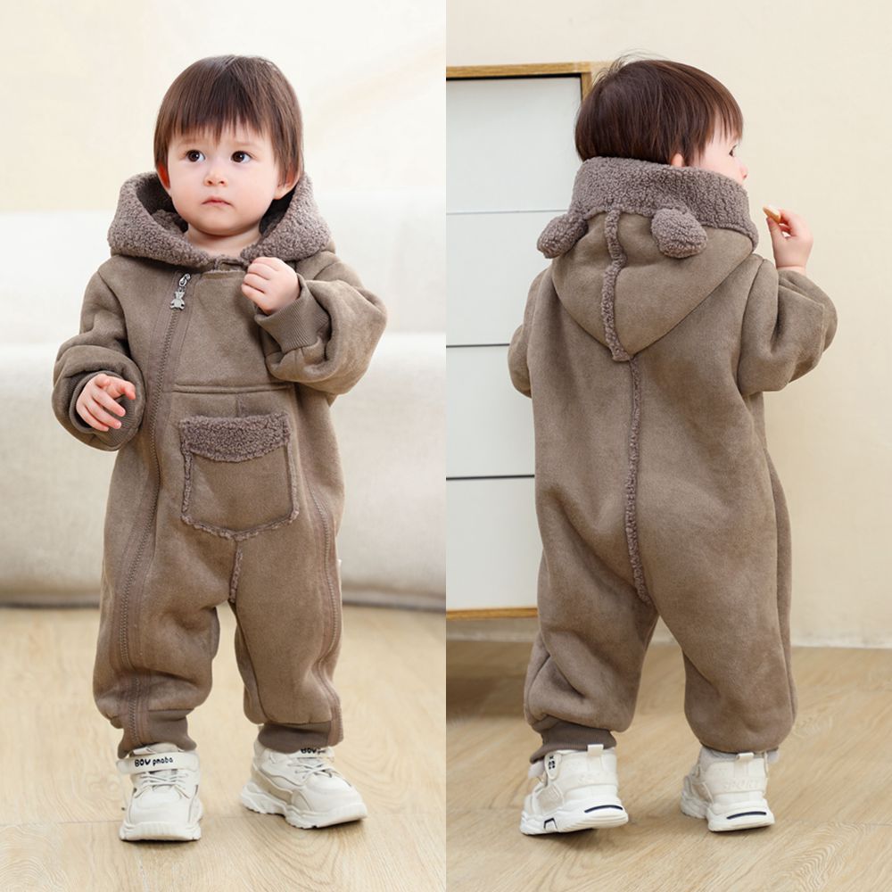 Autumn Thermal Romper for Babies