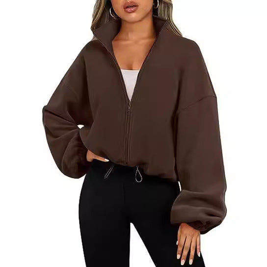 European And American Export Vêtements pour femmes Amazon populaire polaire polaire veste de sport St