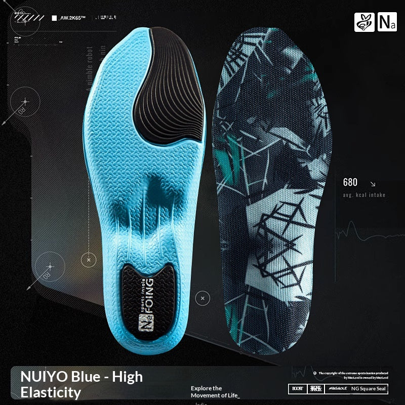 Semelles de sport pour pieds plats pour hommes