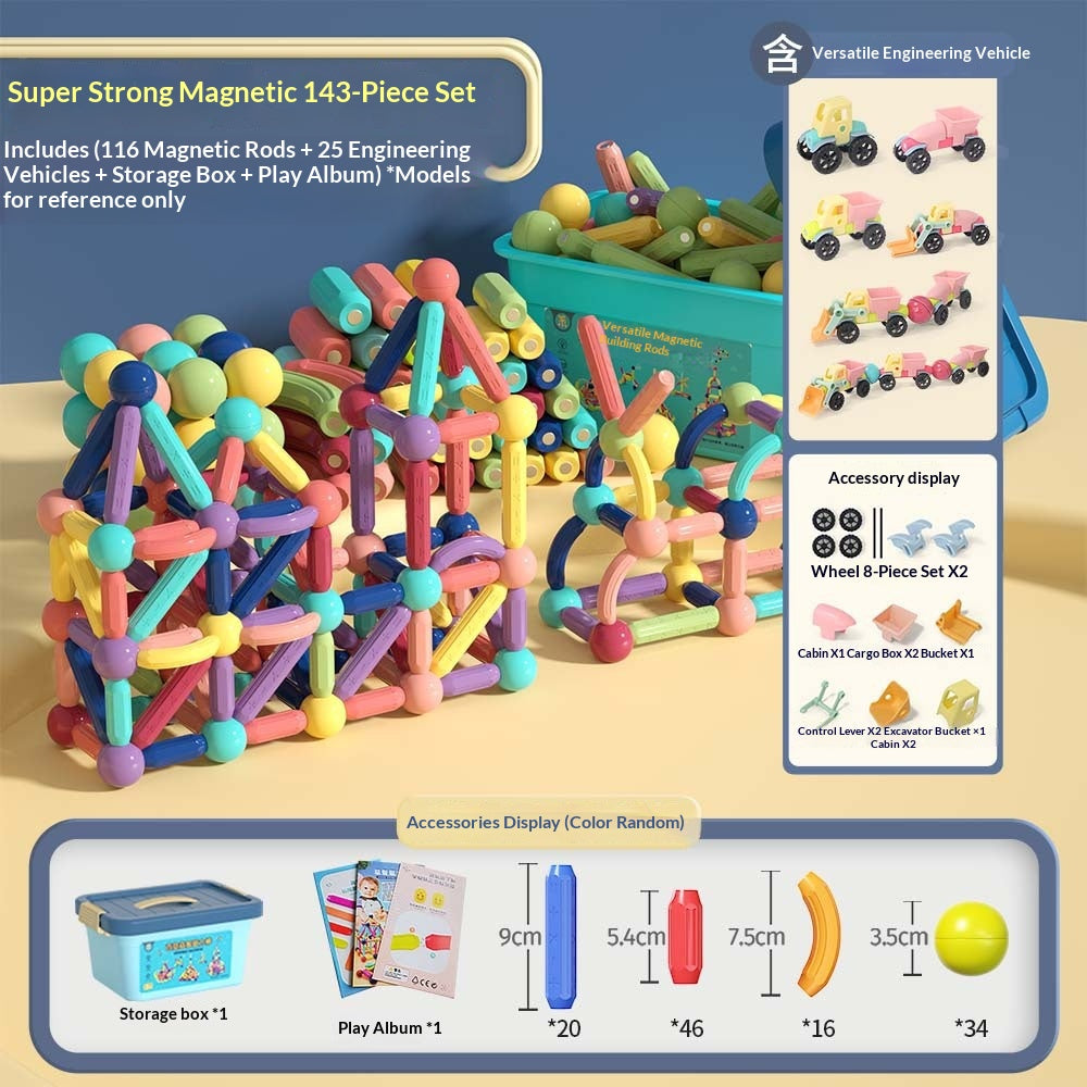 Éducation Jouet parent-enfant Apprentissage précoce Montage magnétique