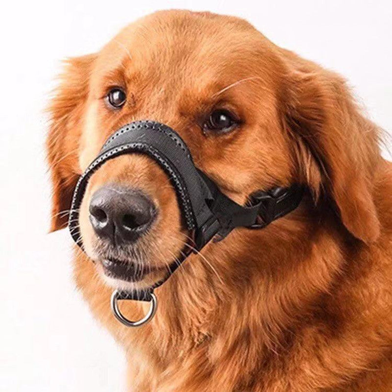 Couverture de bouche de chien Nylon Anti Bite Anti Barking Eau potable réglable et respirante