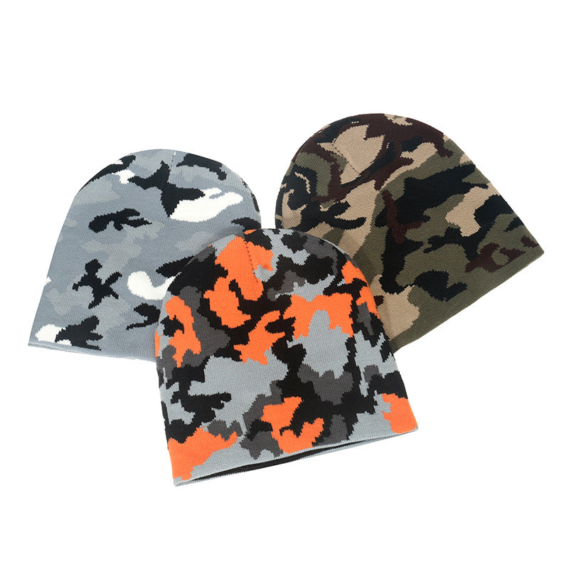 Bonnet Jacquard Camouflage pour hommes