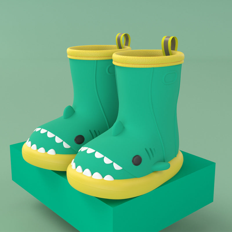 Chaussures de requin Bottes de pluie pour enfants