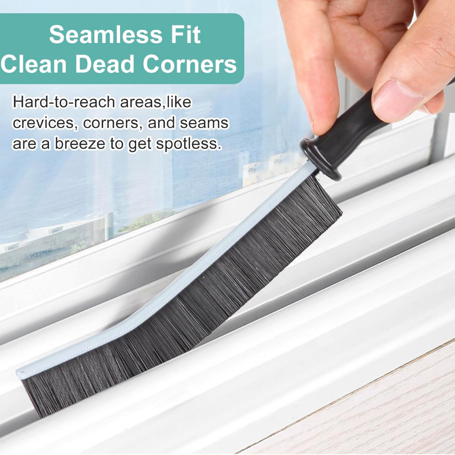Set de brosses de nettoyage de crevasses à soie dure à 5 pièces - Brosses à écailles multifonctionnelles pour Ki