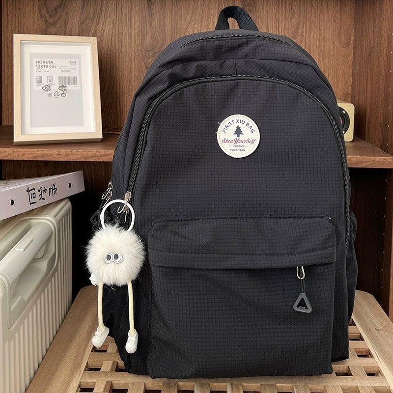 Sac à dos de campus à grande capacité de style sucré