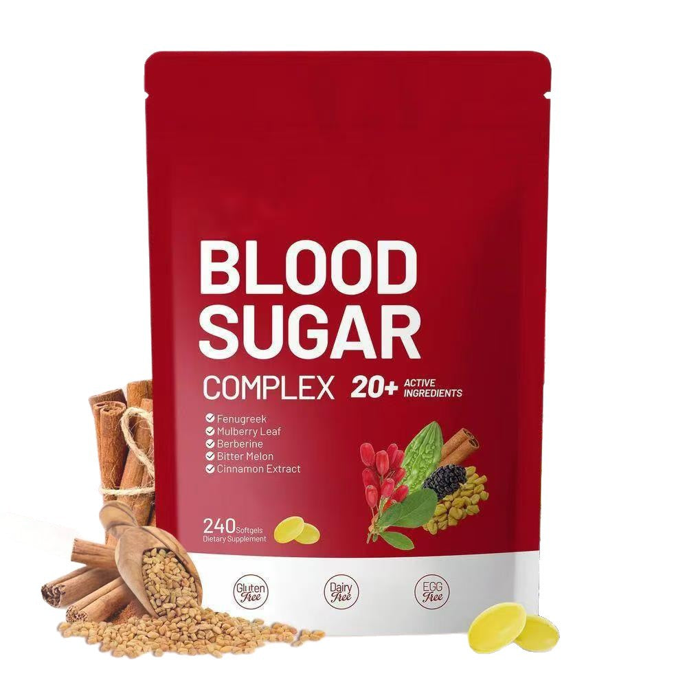 Complexe de sucre de sang de softgel le plus vendu