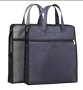 Document bag-grey-vertical-anti-foam fabric-1 piece