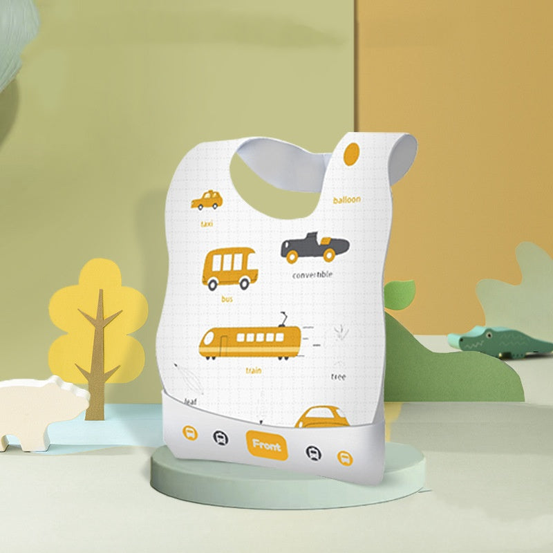 Bébé jetable Bib Emballage indépendant Serviette Salive