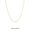 S925 Collier Argent Internet-célébrité StyleMinimalist Chaîne en orLight LuxuryNicheHigh-en