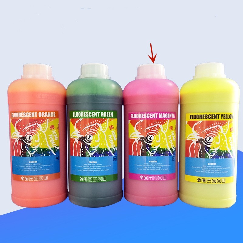 Sous-limation d'encre fluorescente de peinture offset de film PET