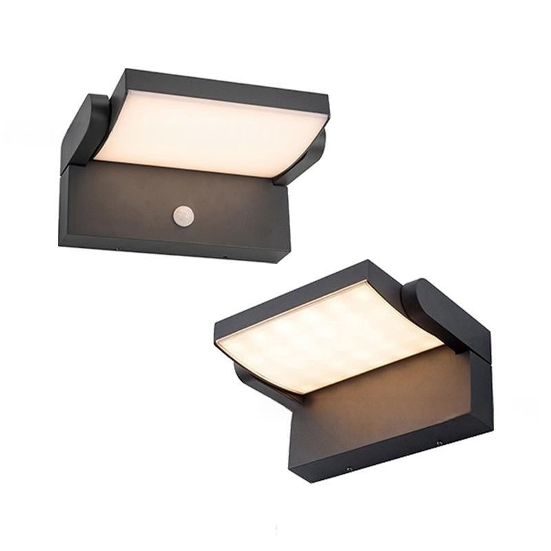 LED Outdoor Motion-Sensor Imperméable Lumière murale Balcon
