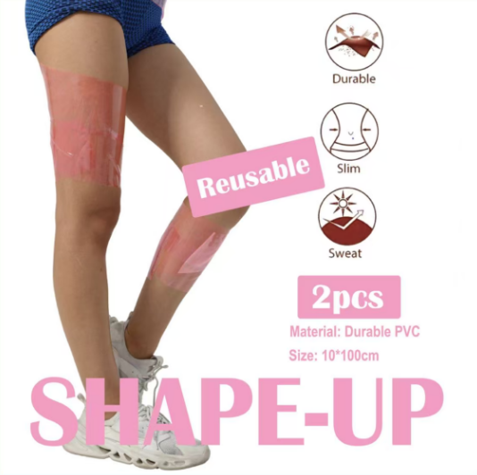 Soldes PVC Soft Plastic Thigh Trainer Ceinture Sauna Sweat Belly Corps Perdre Poids Tummy Waist Th