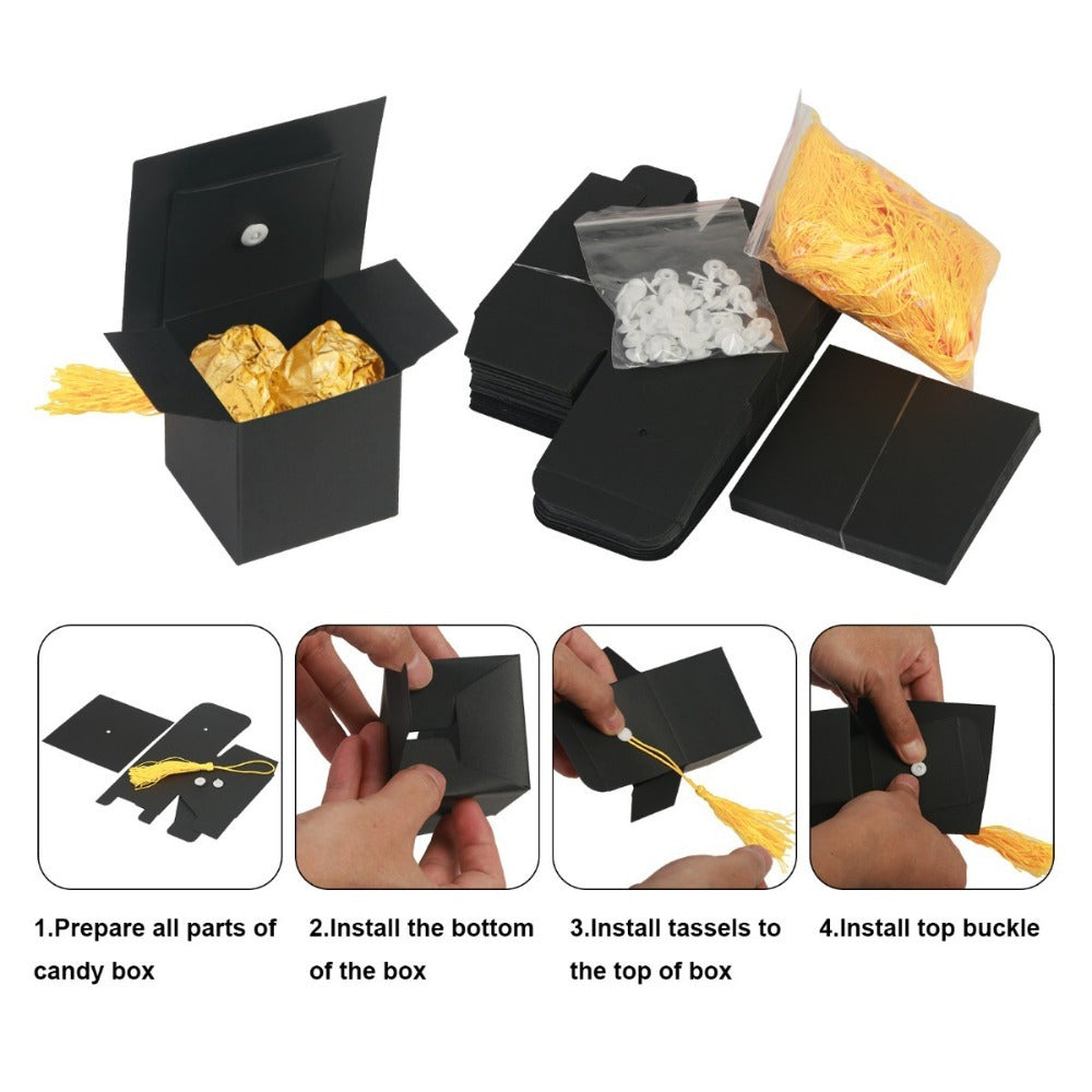 Culot de graduation Boîtes à bonbons