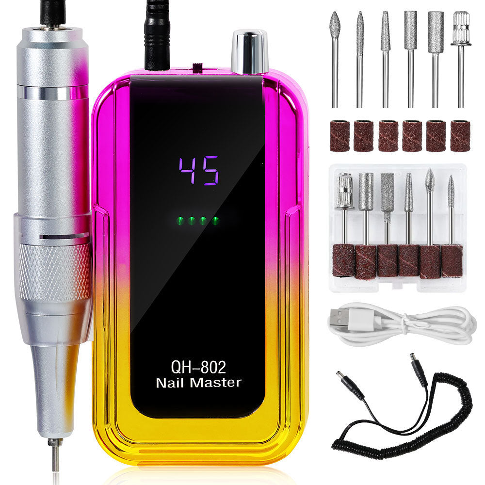 45,000 RPM perceuse de ongles électriques avec moteur sans brosse pour enlèvement de gel