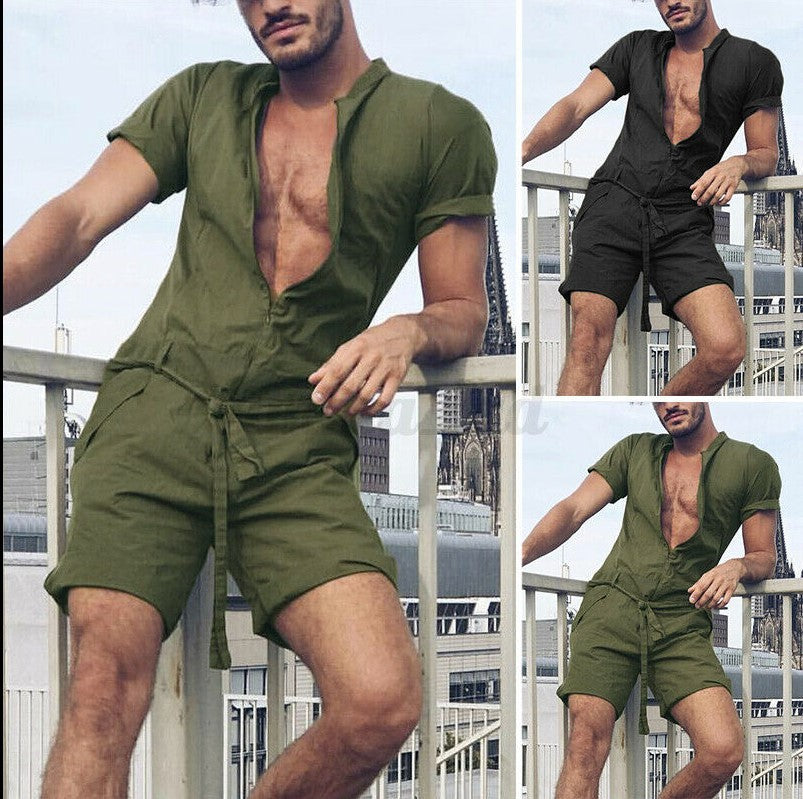 Robe de saut à manches courtes pour homme
