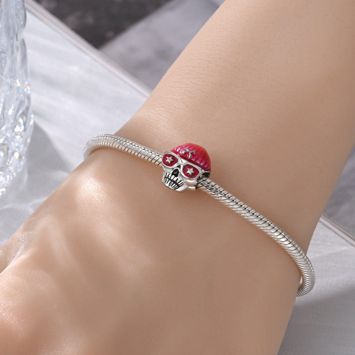 Halloween Skull Bricolage perles bracelet Accessoires