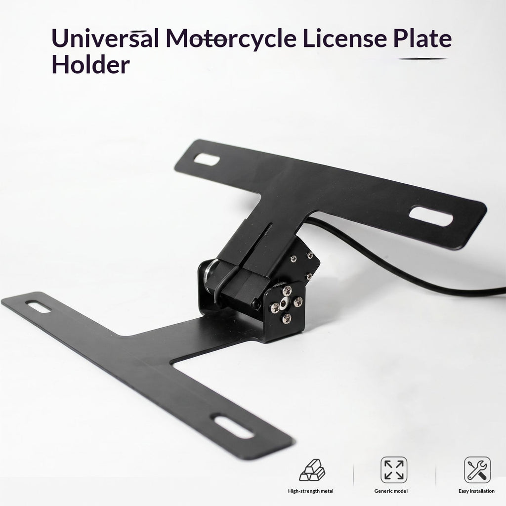 Modification de moto Plaque de pliage électrique de la plaque de la machine universelle de pédale