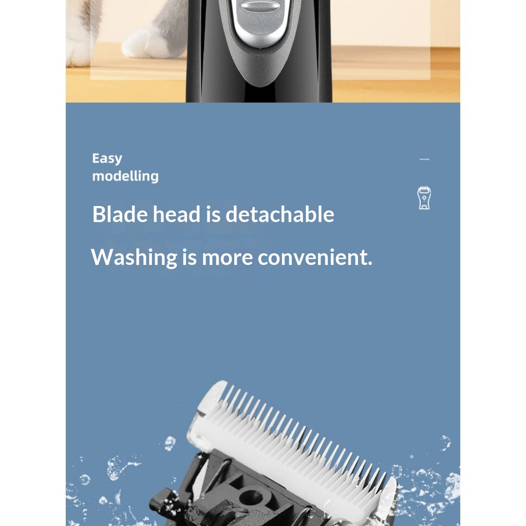 Clipper professionnel de grooming pour chiens.
