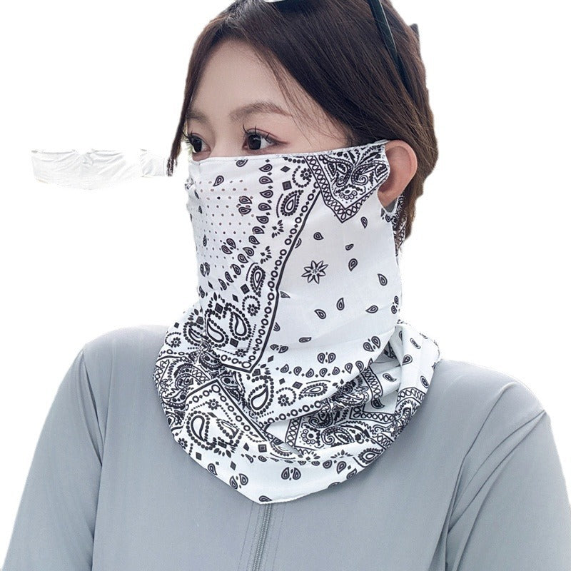 Masque du soleil Bébé Garçon et fille Été Pêche en plein air Couverture de vélo Plein visage