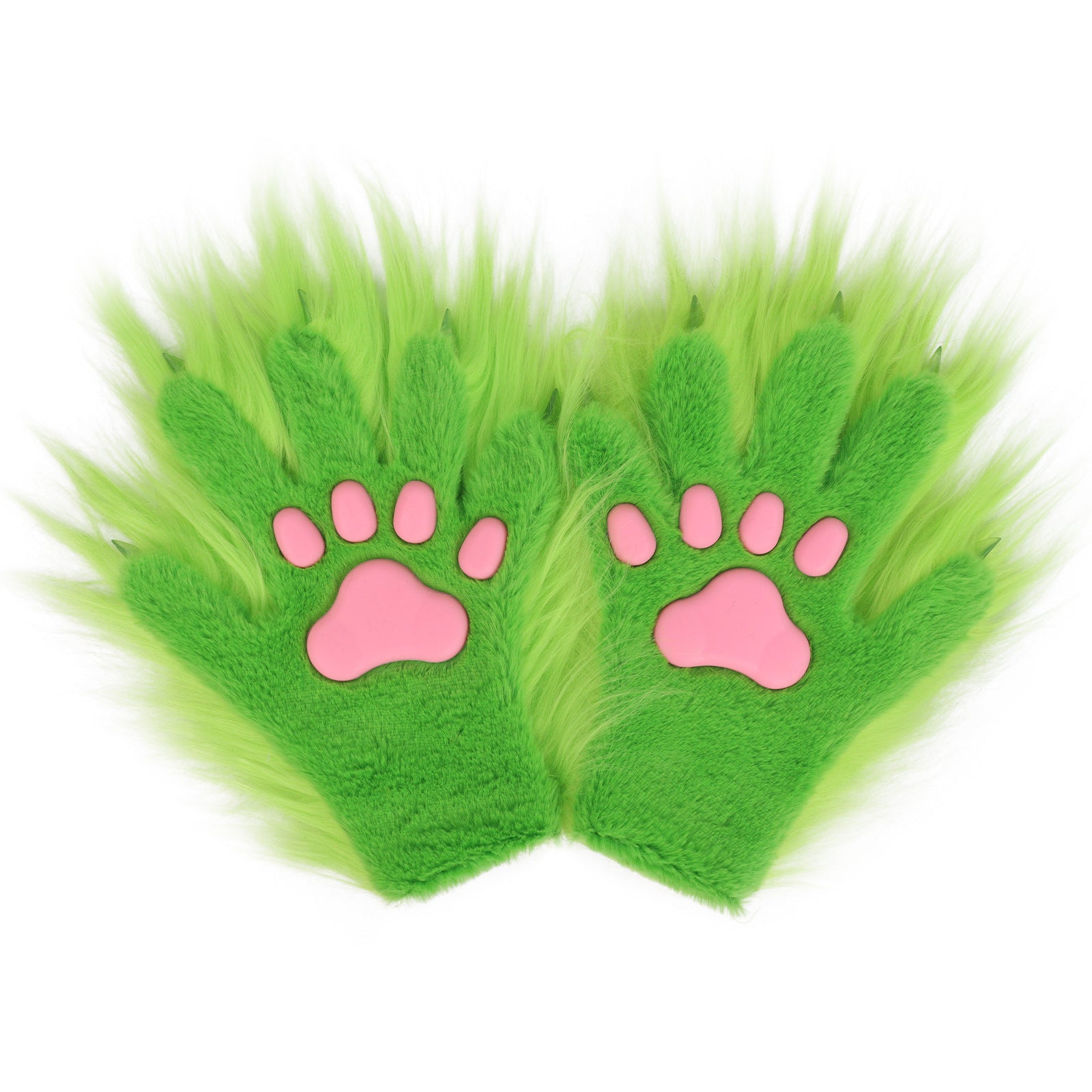 Halloween longue-plush Cat-claw Full-finger et demi-finger Gants