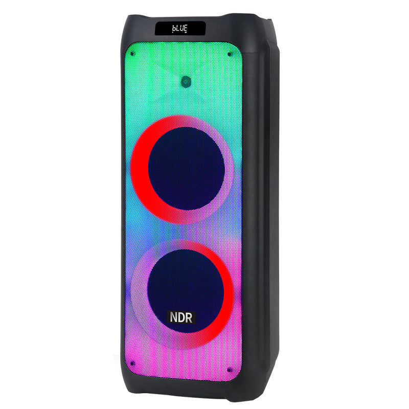 Haut-parleur Bluetooth portable avec deux haut-parleurs 8 pouces