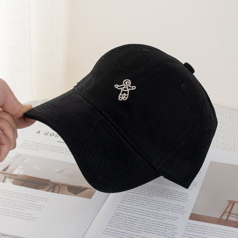 Mini Astronaute unisexe Brodé style coréen Casquette de baseball casual