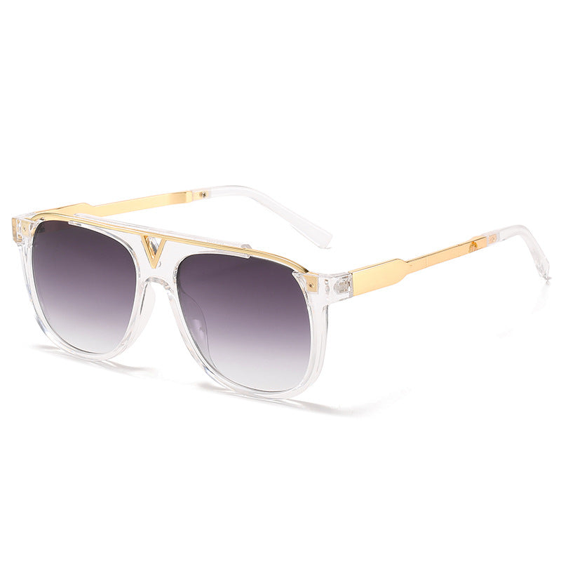 Semi Metal Mode Street Photographie Lunettes de soleil