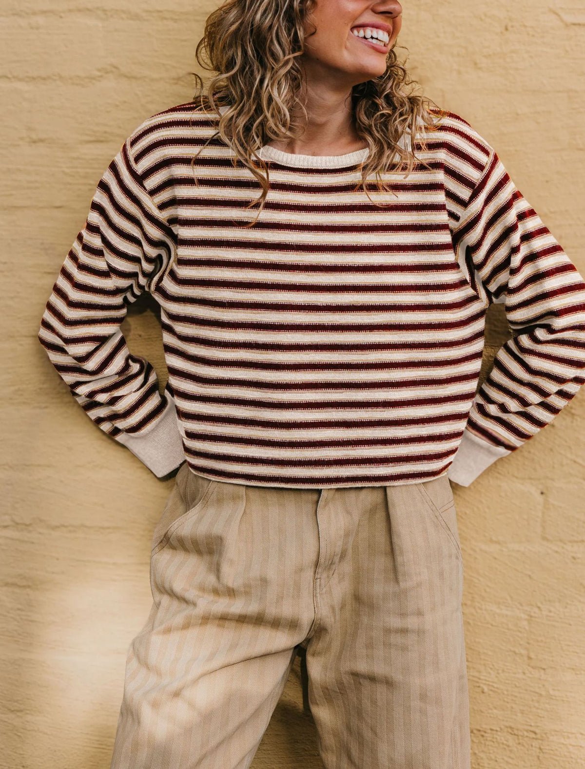 Women's crew neck shirt