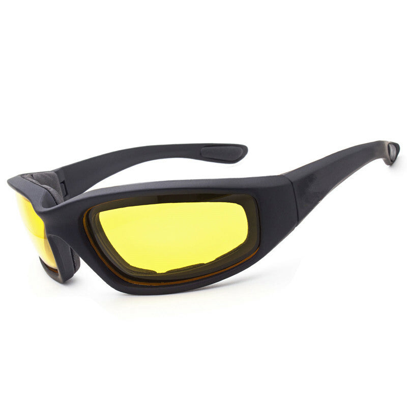 Lunettes de soleil Chopper Cycling Sports pour hommes Enveloppez autour de UV400 Protection pour la pêche à vélo