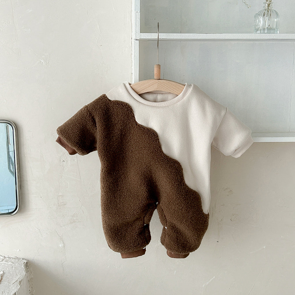 Bodysuit bébé avec doublure en polaire