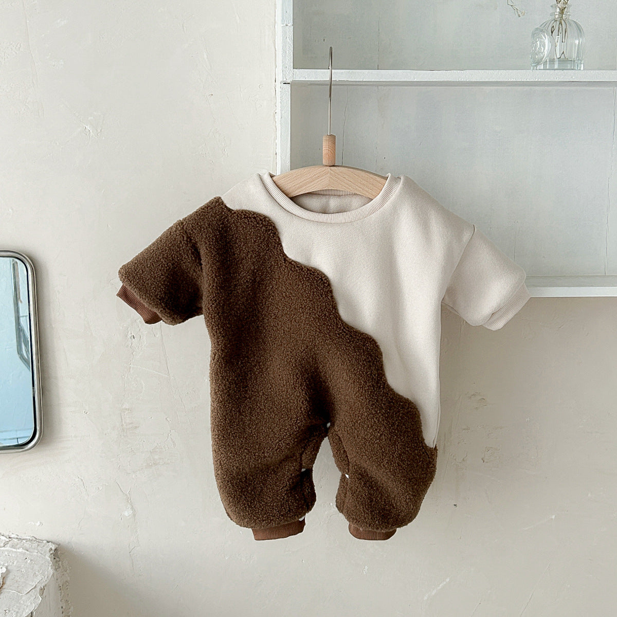 Bodysuit bébé avec doublure en polaire