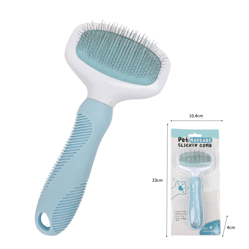 Démanchement de chat et démêlant peigne chien de toilettage et outil de nettoyage