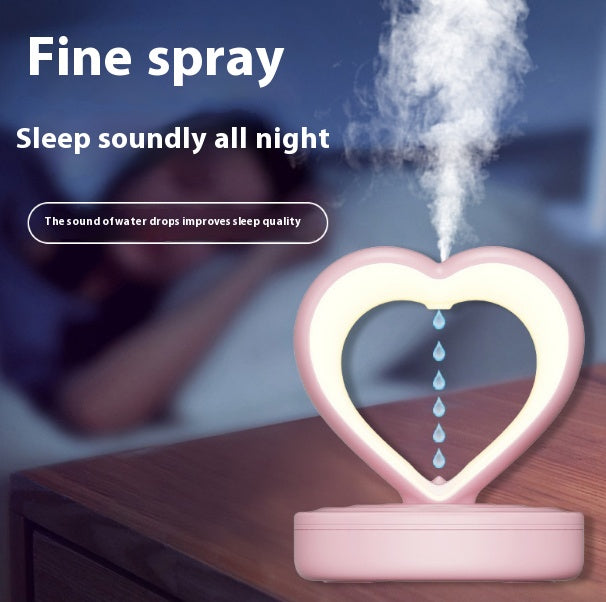 Aimer l'humidificateur anti-gravité avec la goutte d'eau