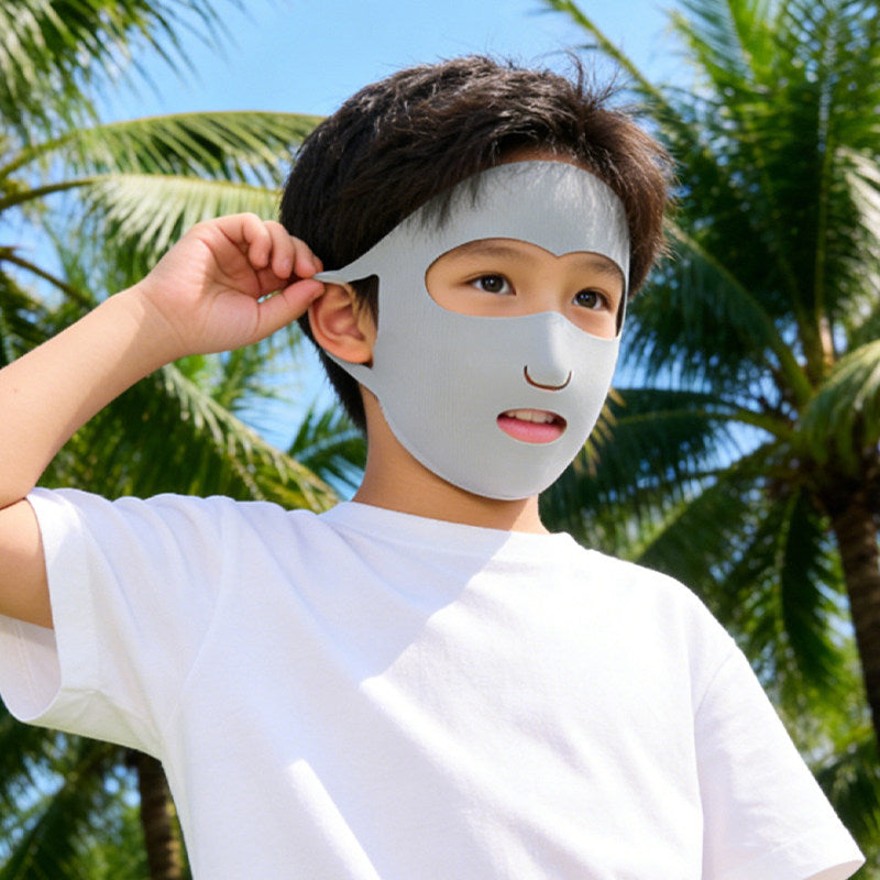Masque de protection solaire complet pour les activités de plein air estivales
