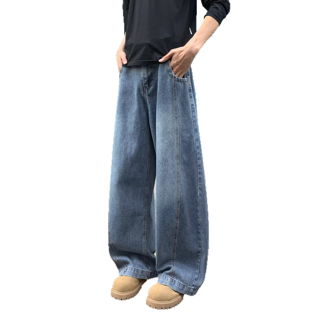 Jeans Retro Blue American-Style Bootcut pour hommes