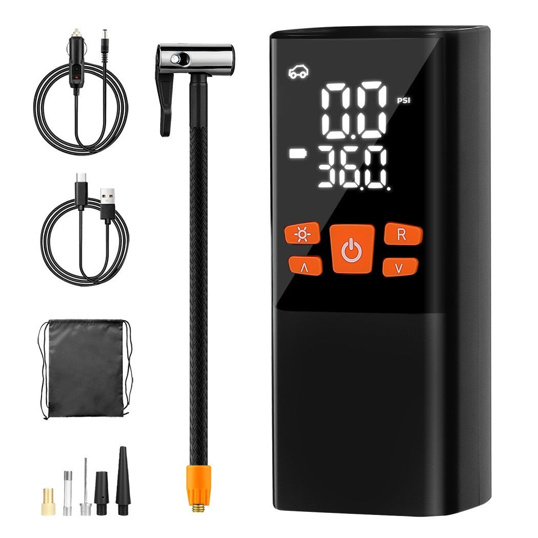 Pompe à compresseur d'air rechargeable numérique sans fil pour pneumatiques de voiture UK